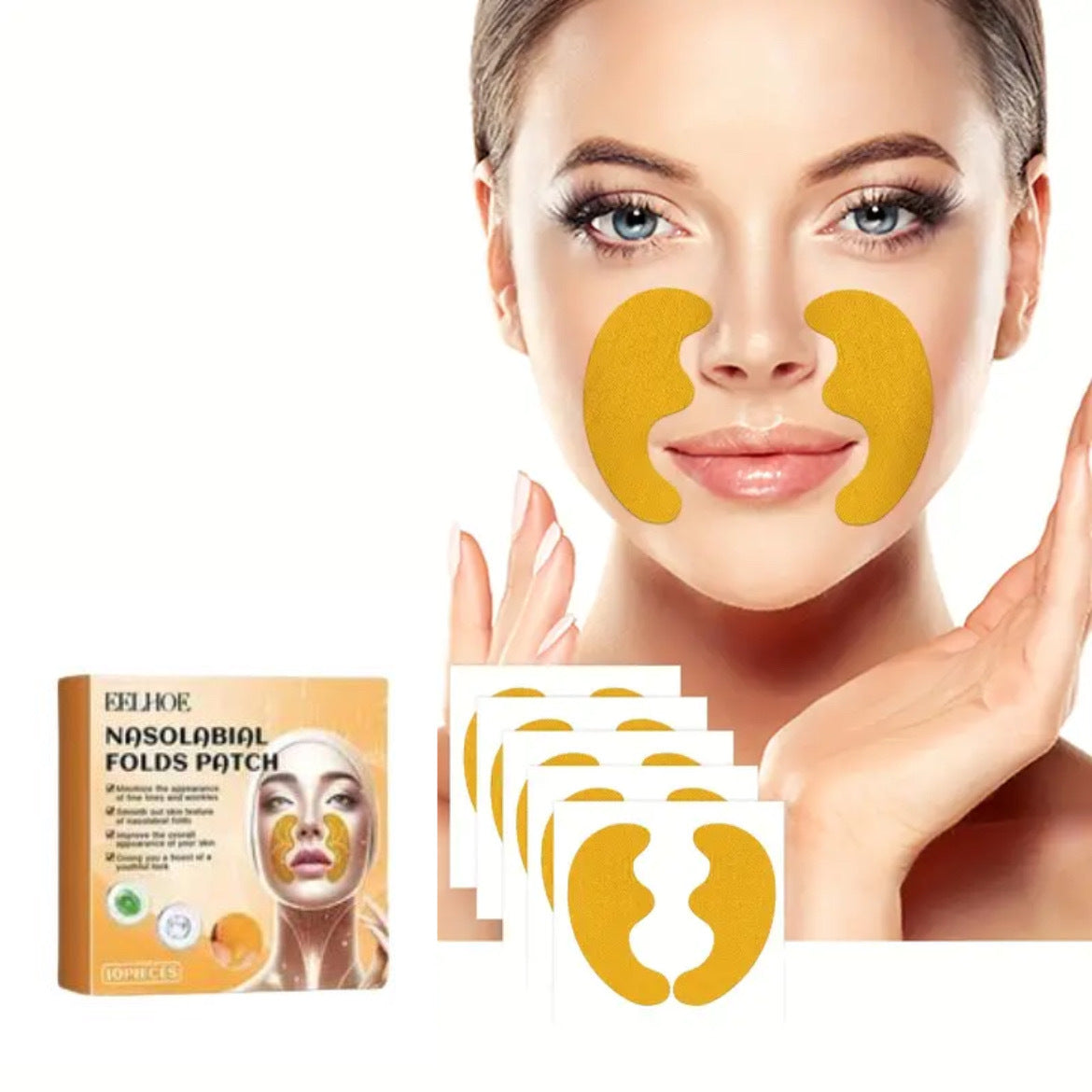 Hydrogel Patches for Nasolabial Lines – Fade Wrinkles & Revitalize Your Skin