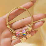 Load image into Gallery viewer, The Golden Wanderlust Charm Bracelet
