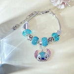 Load image into Gallery viewer, The Azure Companion Charm Bracelet
