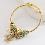 Load image into Gallery viewer, The Golden Bear Charm Bracelet
