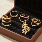 Load image into Gallery viewer, Timeless Adjustable Ring Set (5 Rings)
