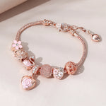 Load image into Gallery viewer, The Rose Garden Swan Bracelet
